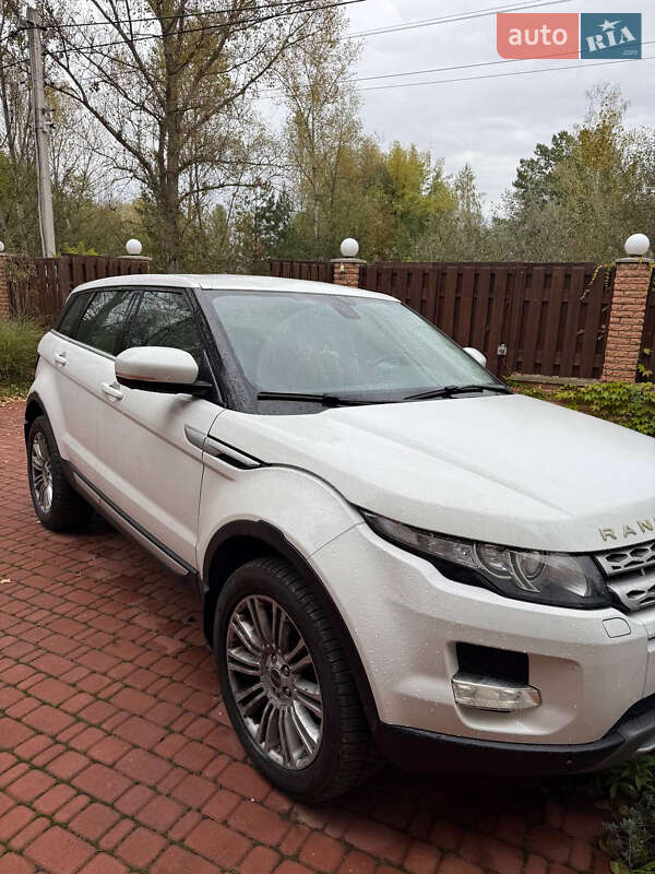 Внедорожник / Кроссовер Land Rover Range Rover Evoque 2012 в Киеве