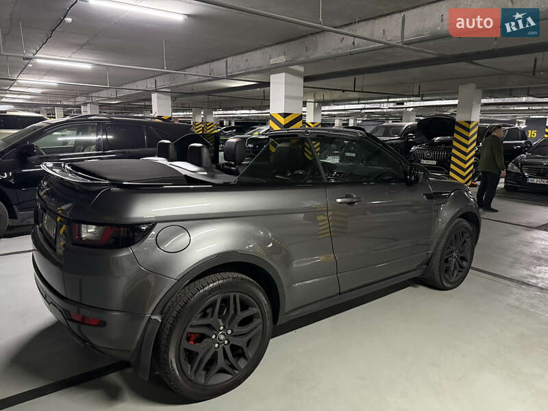 Кабриолет Land Rover Range Rover Evoque 2017 в Днепре
