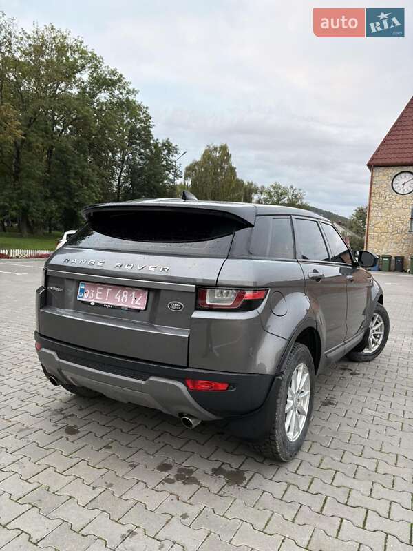 Внедорожник / Кроссовер Land Rover Range Rover Evoque 2017 в Тернополе