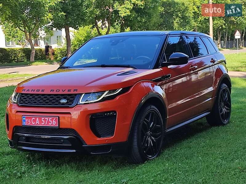 Внедорожник / Кроссовер Land Rover Range Rover Evoque 2017 в Луцке
