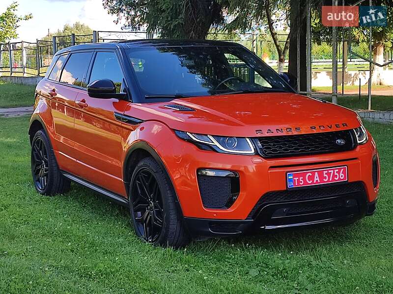 Внедорожник / Кроссовер Land Rover Range Rover Evoque 2017 в Луцке