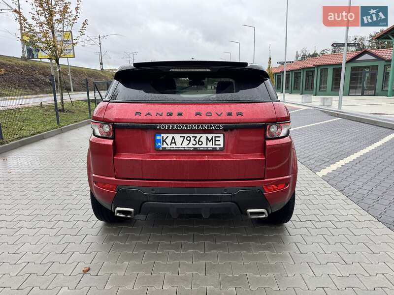 Внедорожник / Кроссовер Land Rover Range Rover Evoque 2013 в Ирпене