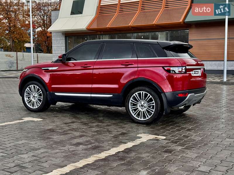 Позашляховик / Кросовер Land Rover Range Rover Evoque 2012 в Кривому Розі фото 10 Позашляховик / Кросовер Land Rover Range Rover Evoque 2012 в Кривому Розі