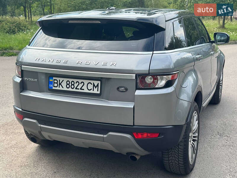 Внедорожник / Кроссовер Land Rover Range Rover Evoque 2012 в Ровно