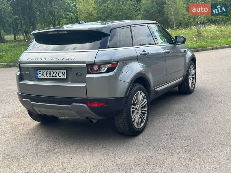 Внедорожник / Кроссовер Land Rover Range Rover Evoque 2012 в Ровно