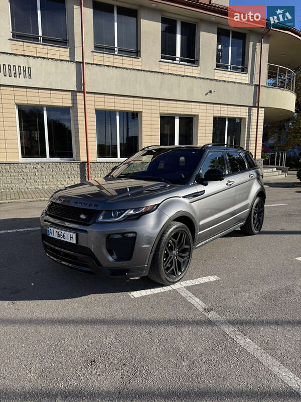Позашляховик / Кросовер Land Rover Range Rover Evoque 2016 в 