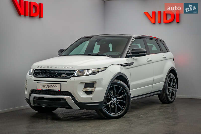 Позашляховик / Кросовер Land Rover Range Rover Evoque 2013 в 