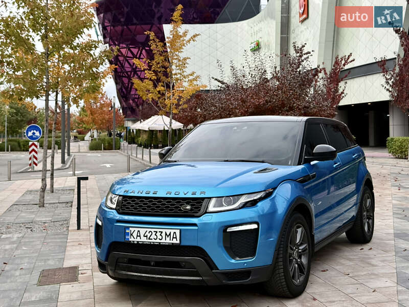 Внедорожник / Кроссовер Land Rover Range Rover Evoque 2017 в Киеве