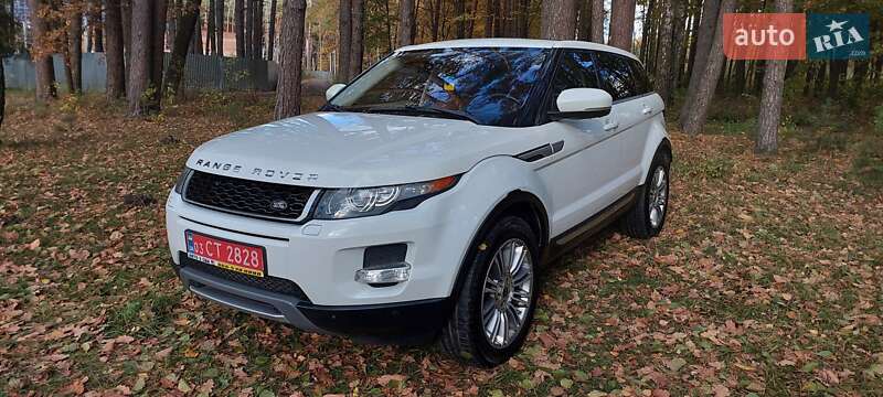 Land Rover Range Rover Evoque 2012 Land Rover Range Rover Evoque 2012