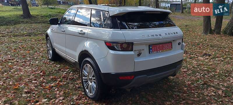 Позашляховик / Кросовер Land Rover Range Rover Evoque 2012 в Дубні