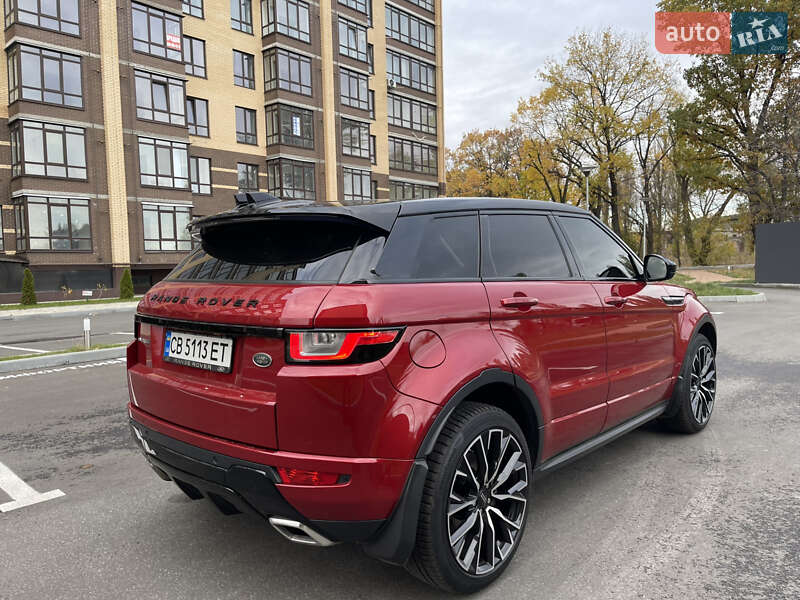 Внедорожник / Кроссовер Land Rover Range Rover Evoque 2018 в Чернигове фото 9 Внедорожник / Кроссовер Land Rover Range Rover Evoque 2018 в Чернигове