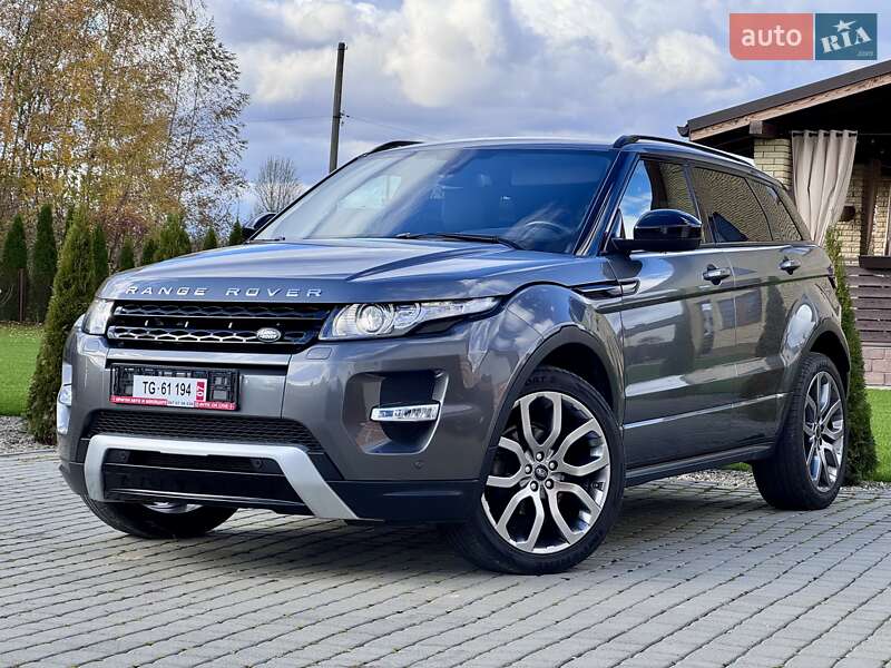 Позашляховик / Кросовер Land Rover Range Rover Evoque 2015 в Стрию