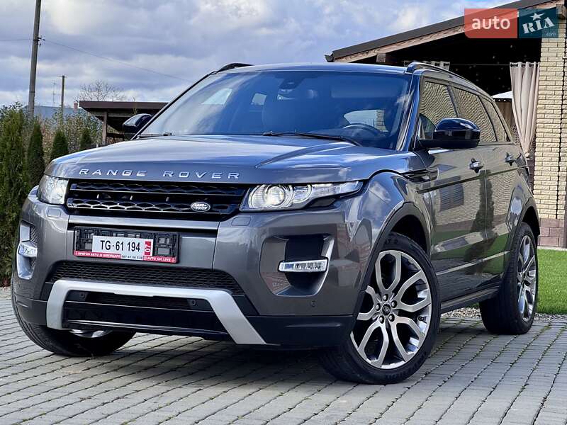 Позашляховик / Кросовер Land Rover Range Rover Evoque 2015 в Стрию