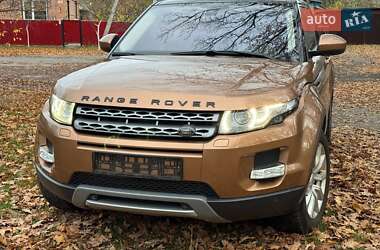 Внедорожник / Кроссовер Land Rover Range Rover Evoque 2014 в Полтаве