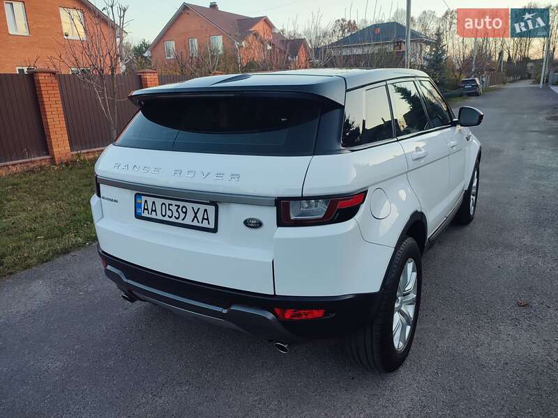 Внедорожник / Кроссовер Land Rover Range Rover Evoque 2016 в Киеве фото 12 Внедорожник / Кроссовер Land Rover Range Rover Evoque 2016 в Киеве