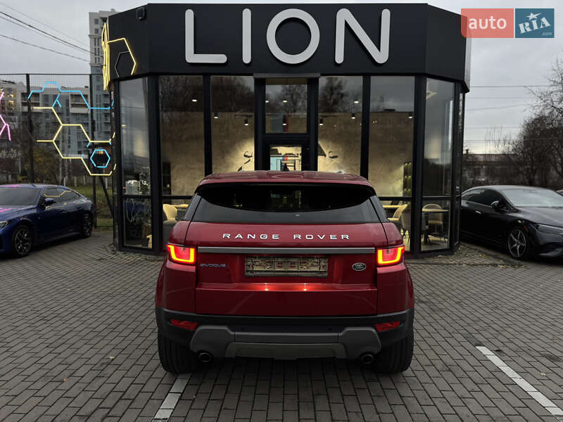 Позашляховик / Кросовер Land Rover Range Rover Evoque 2016 в Львові фото 6 Позашляховик / Кросовер Land Rover Range Rover Evoque 2016 в Львові