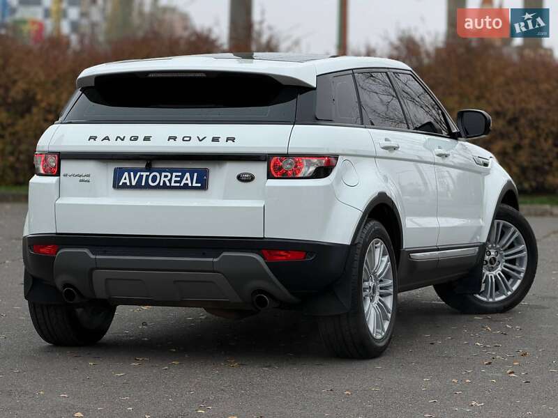 Позашляховик / Кросовер Land Rover Range Rover Evoque 2012 в Кривому Розі
