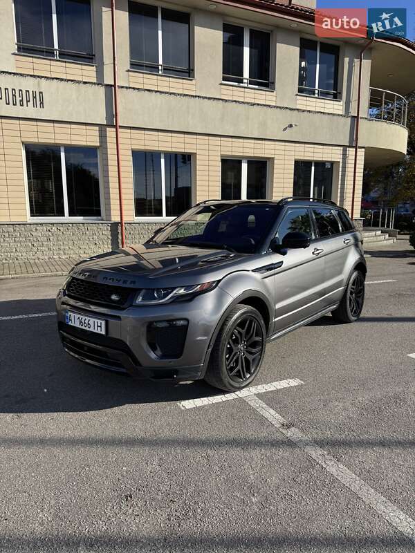 Позашляховик / Кросовер Land Rover Range Rover Evoque 2016 в Броварах фото 2 Позашляховик / Кросовер Land Rover Range Rover Evoque 2016 в Броварах