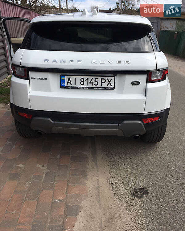 Внедорожник / Кроссовер Land Rover Range Rover Evoque 2017 в Киеве