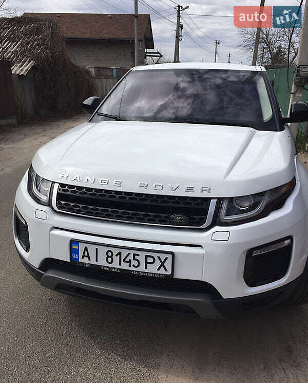 Внедорожник / Кроссовер Land Rover Range Rover Evoque 2017 в Киеве