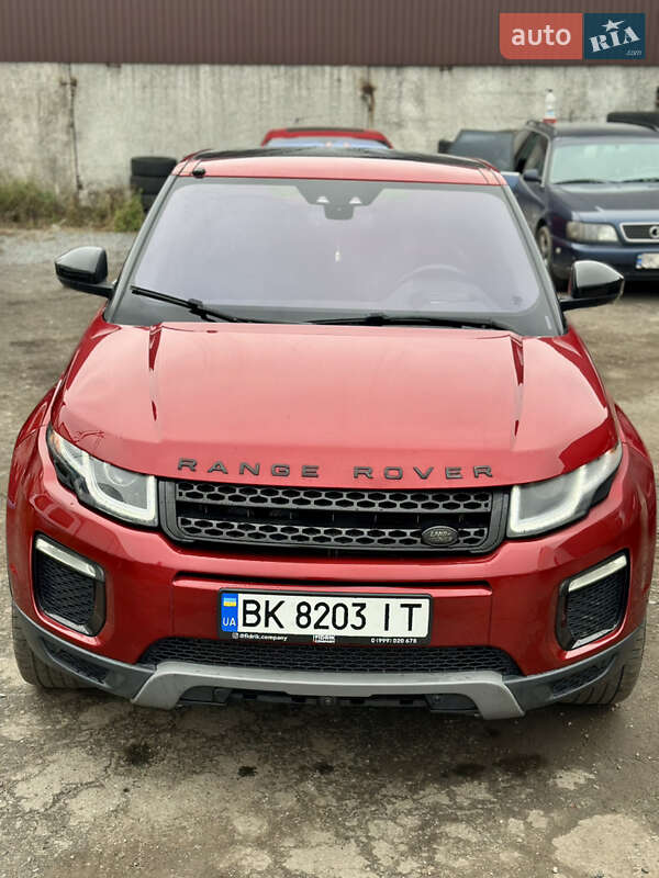 Позашляховик / Кросовер Land Rover Range Rover Evoque 2016 в Рівному фото 2 Позашляховик / Кросовер Land Rover Range Rover Evoque 2016 в Рівному