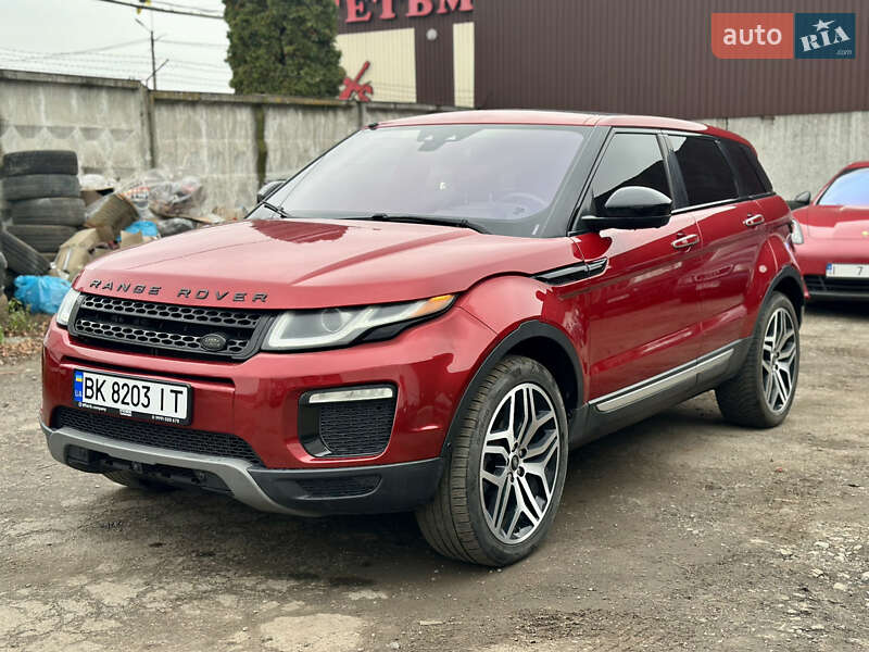 Позашляховик / Кросовер Land Rover Range Rover Evoque 2016 в Рівному фото 11 Позашляховик / Кросовер Land Rover Range Rover Evoque 2016 в Рівному