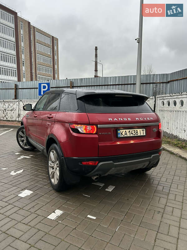Внедорожник / Кроссовер Land Rover Range Rover Evoque 2014 в Киеве фото 6 Внедорожник / Кроссовер Land Rover Range Rover Evoque 2014 в Киеве