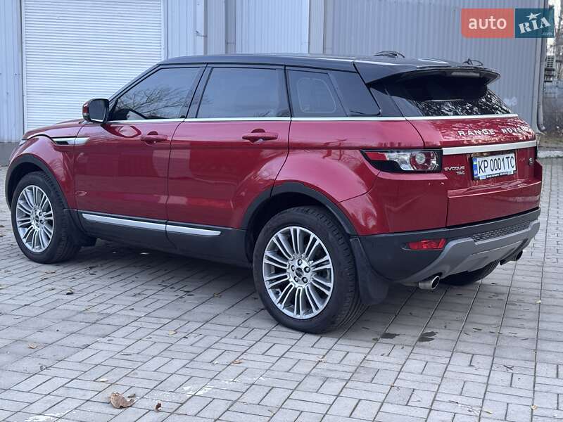 Позашляховик / Кросовер Land Rover Range Rover Evoque 2012 в Кривому Розі