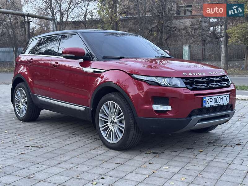 Позашляховик / Кросовер Land Rover Range Rover Evoque 2012 в Кривому Розі