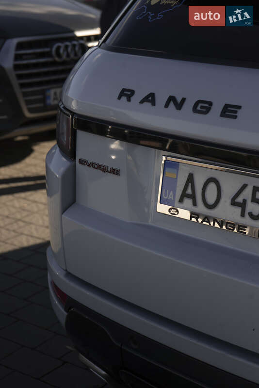 Позашляховик / Кросовер Land Rover Range Rover Evoque 2018 в Ужгороді фото 11 Позашляховик / Кросовер Land Rover Range Rover Evoque 2018 в Ужгороді