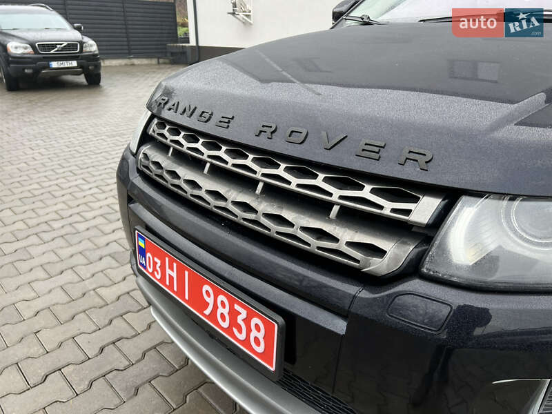 Внедорожник / Кроссовер Land Rover Range Rover Evoque 2011 в Житомире