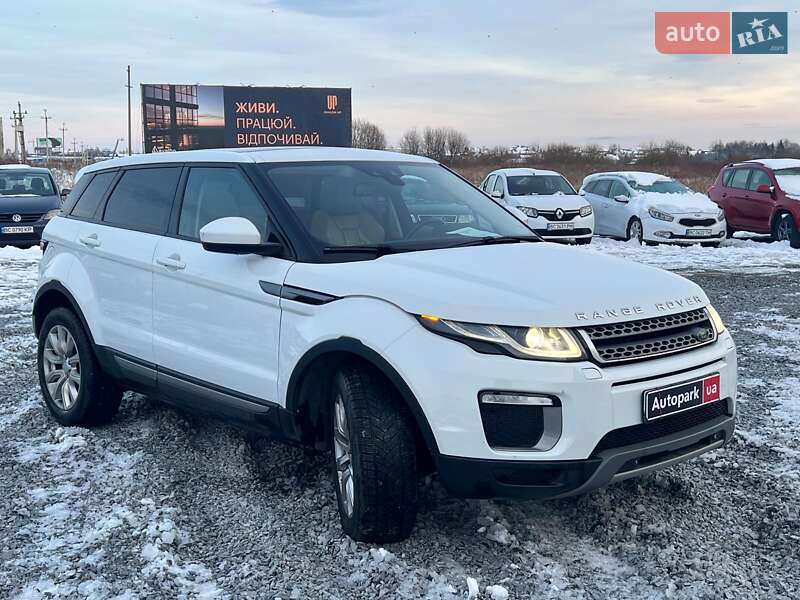 Внедорожник / Кроссовер Land Rover Range Rover Evoque 2016 в Львове