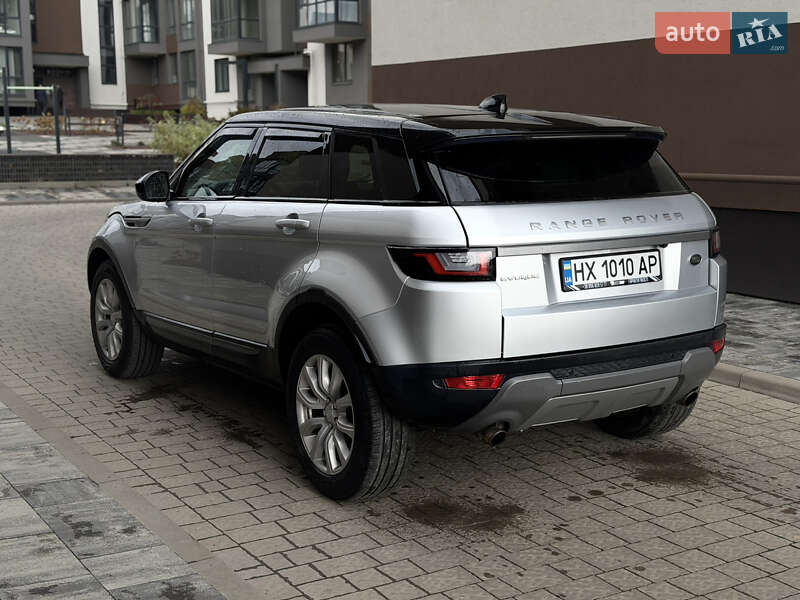 Позашляховик / Кросовер Land Rover Range Rover Evoque 2016 в Львові