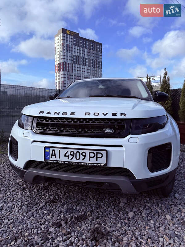 Land Rover Range Rover Evoque 2018 Land Rover Range Rover Evoque 2018