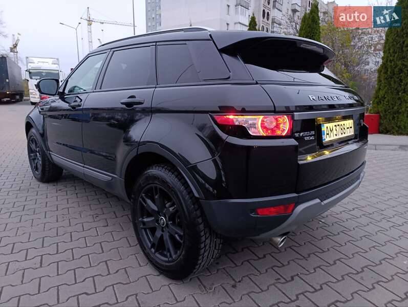 Позашляховик / Кросовер Land Rover Range Rover Evoque 2013 в Житомирі