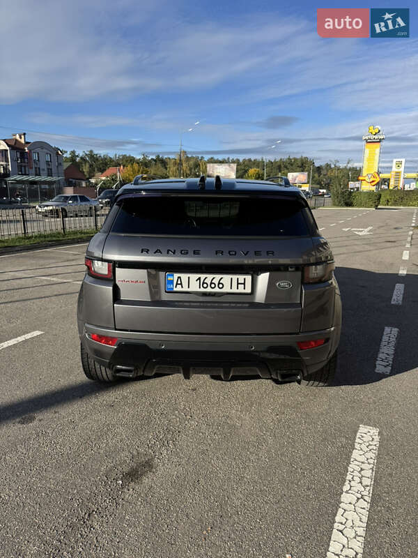 Позашляховик / Кросовер Land Rover Range Rover Evoque 2016 в Броварах