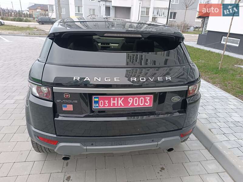 Внедорожник / Кроссовер Land Rover Range Rover Evoque 2014 в Сарнах фото 11 Внедорожник / Кроссовер Land Rover Range Rover Evoque 2014 в Сарнах