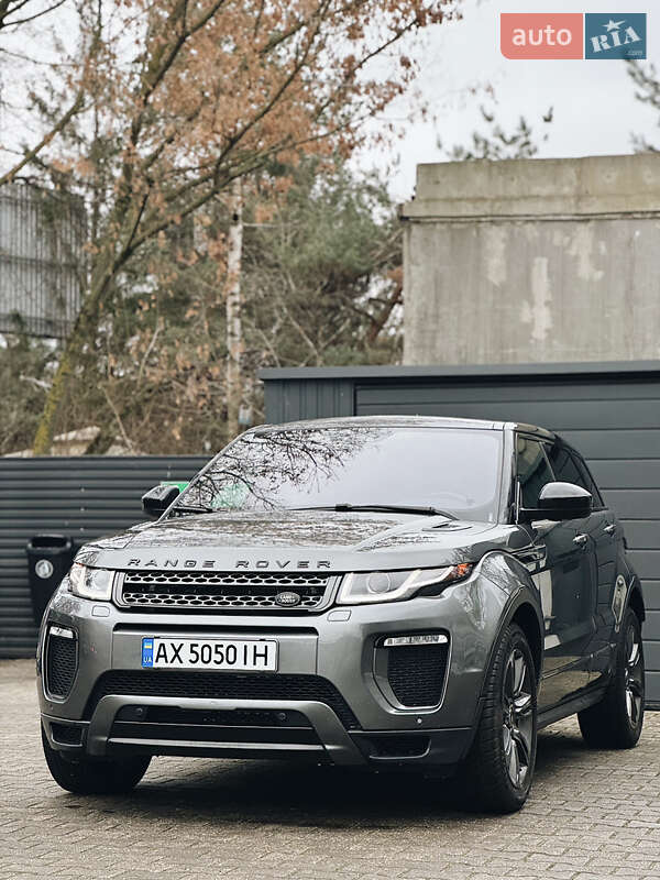 Land Rover Range Rover Evoque 2018 Land Rover Range Rover Evoque 2018