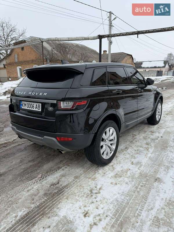 Внедорожник / Кроссовер Land Rover Range Rover Evoque 2018 в Бердичеве