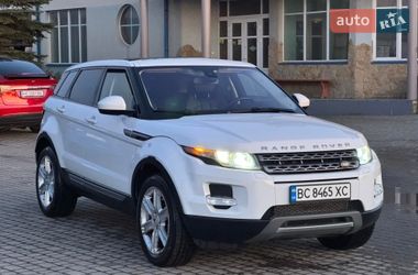 Внедорожник / Кроссовер Land Rover Range Rover Evoque 2014 в Львове