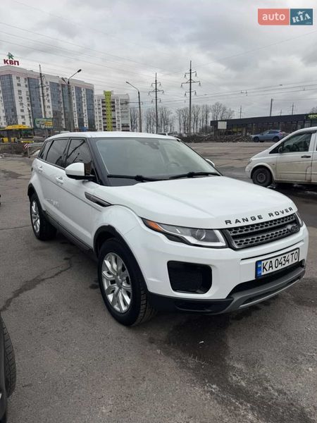 Land Rover Range Rover Evoque 2018