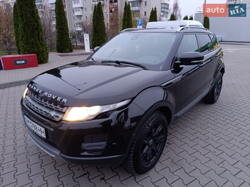 Внедорожник / Кроссовер Land Rover Range Rover Evoque 2013 в Житомире