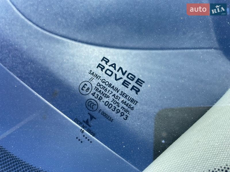 Позашляховик / Кросовер Land Rover Range Rover Evoque 2017 в Києві