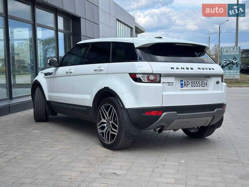 Внедорожник / Кроссовер Land Rover Range Rover Evoque 2014 в Запорожье фото 9 Внедорожник / Кроссовер Land Rover Range Rover Evoque 2014 в Запорожье