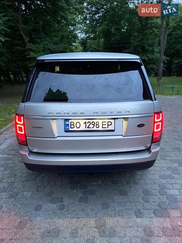 Внедорожник / Кроссовер Land Rover Range Rover 2016 в Залещиках