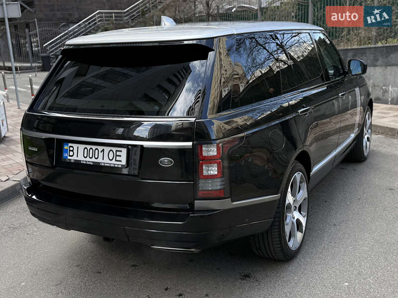 Внедорожник / Кроссовер Land Rover Range Rover 2017 в Киеве