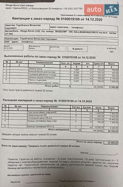 Позашляховик / Кросовер Land Rover Range Rover 2006 в 