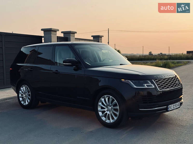 Внедорожник / Кроссовер Land Rover Range Rover 2018 в Тернополе