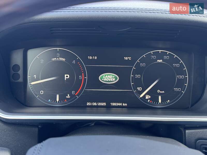 Внедорожник / Кроссовер Land Rover Range Rover 2016 в Тернополе