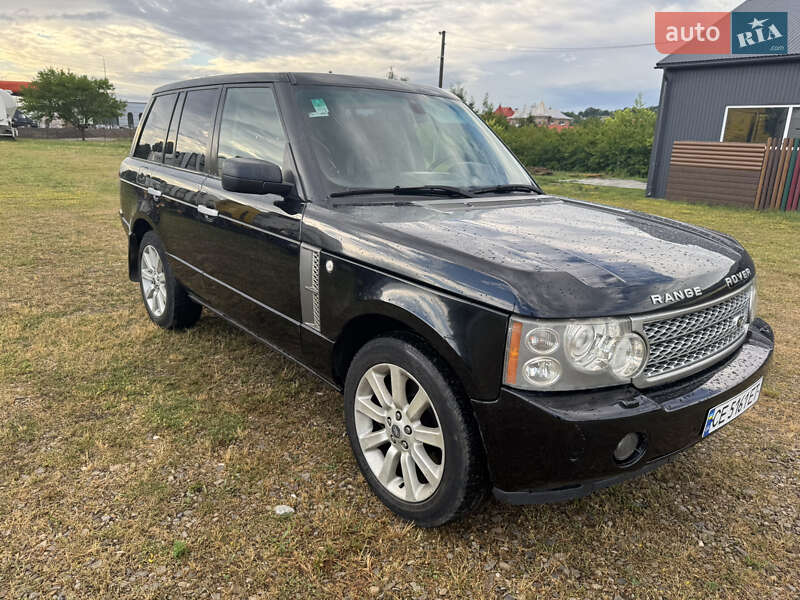 Внедорожник / Кроссовер Land Rover Range Rover 2006 в Черновцах